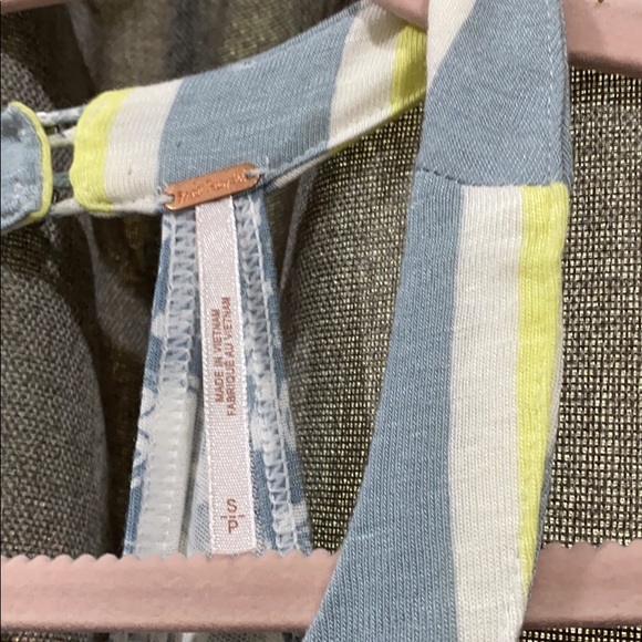 FREE PEOPLE IVORY COMBO ASYMETRICAL TUNIC - Picture 4 of 6